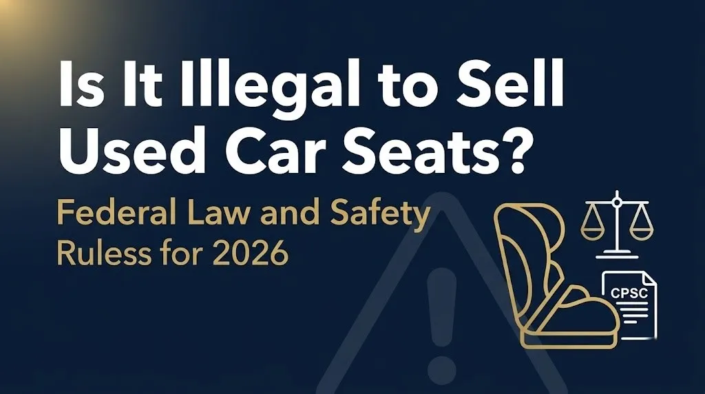 Selling used car seats