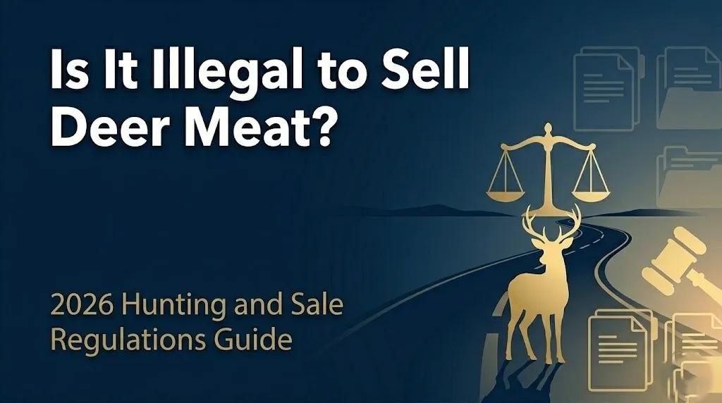 Selling wild deer meat