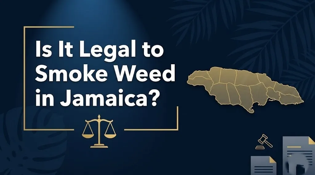 Smoking weed in Jamaica