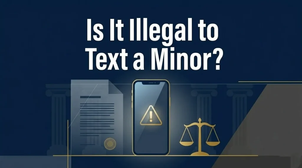 Texting a minor
