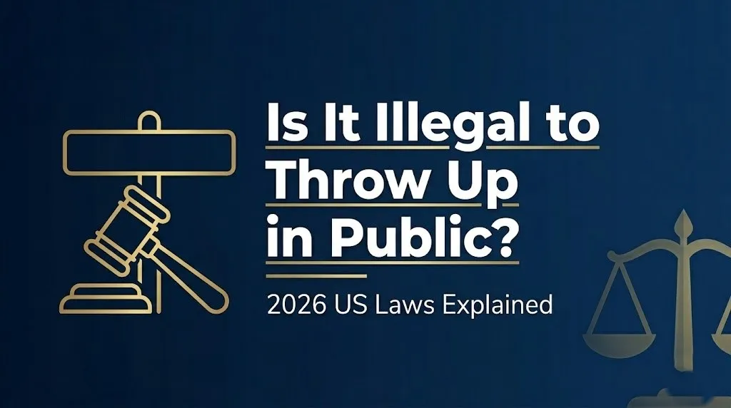 Throwing up in public