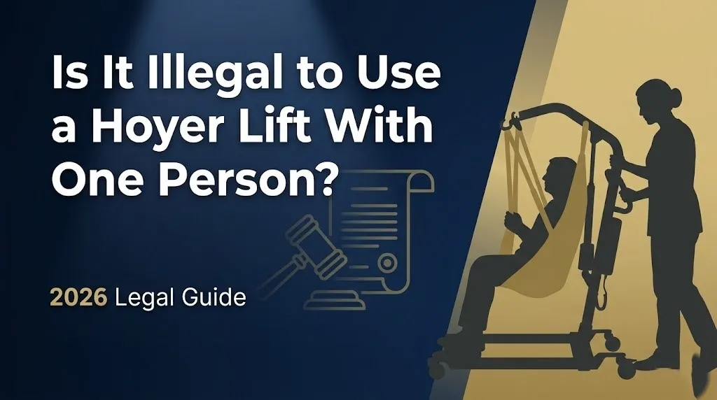 Using a Hoyer lift