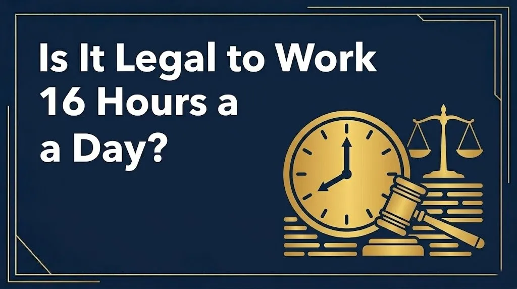 Working 16 hours a day