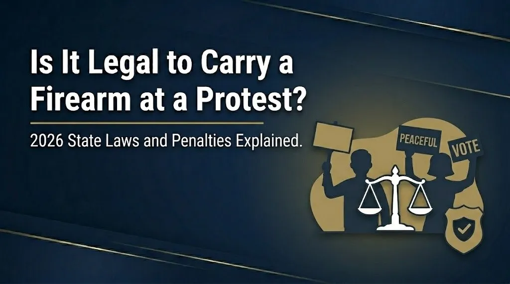 carry a firearm at a protest