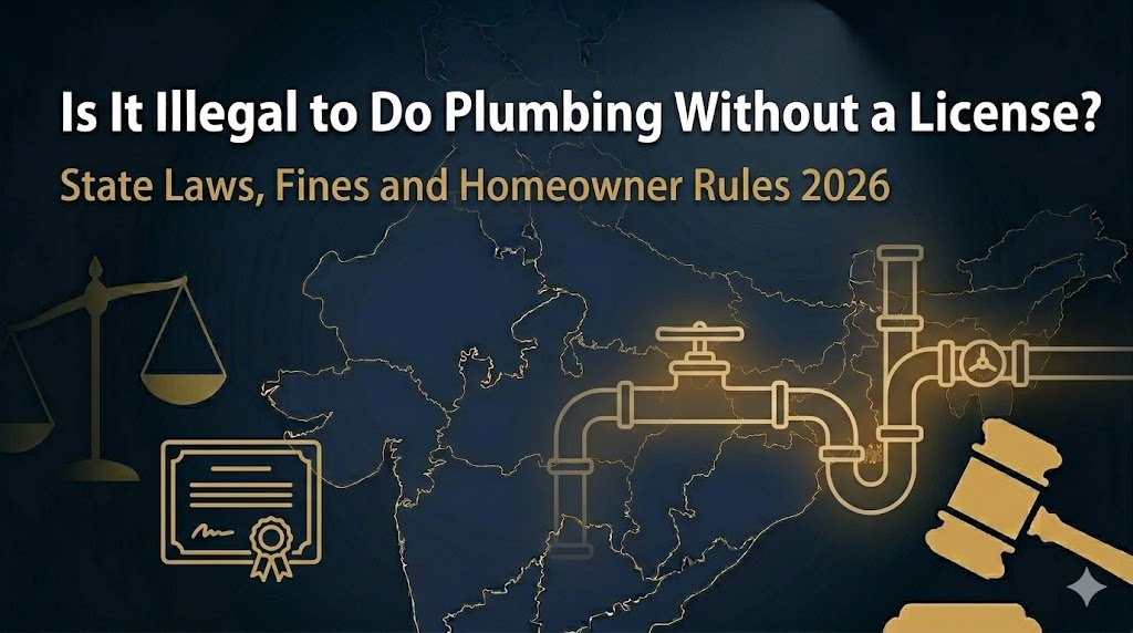 doing plumbing