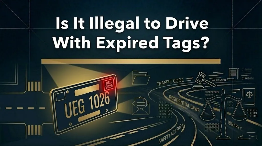 drive with expired tags