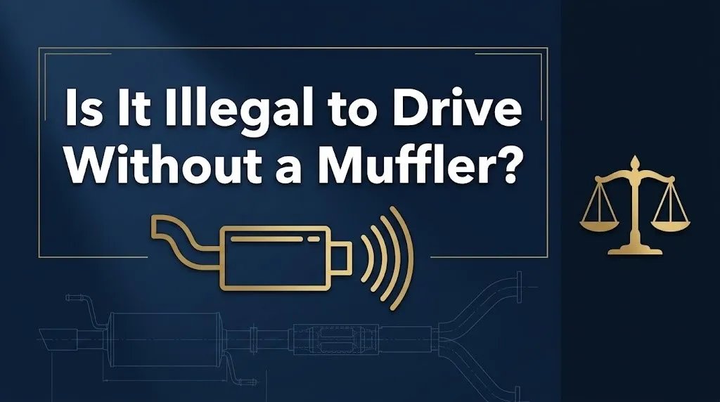 driving without a muffler