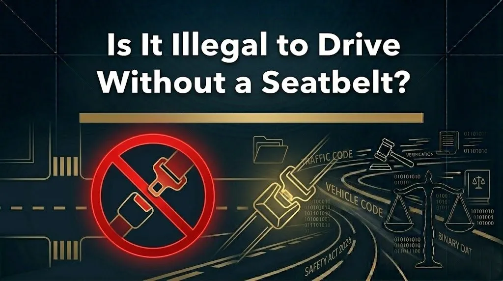 driving without a seatbelt