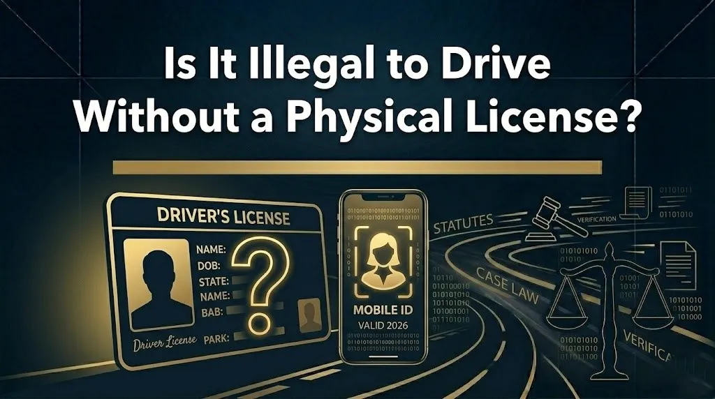 driving without your physical license
