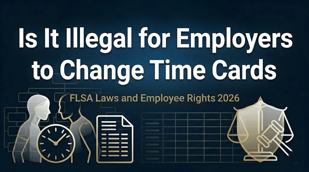 employers to change time cards