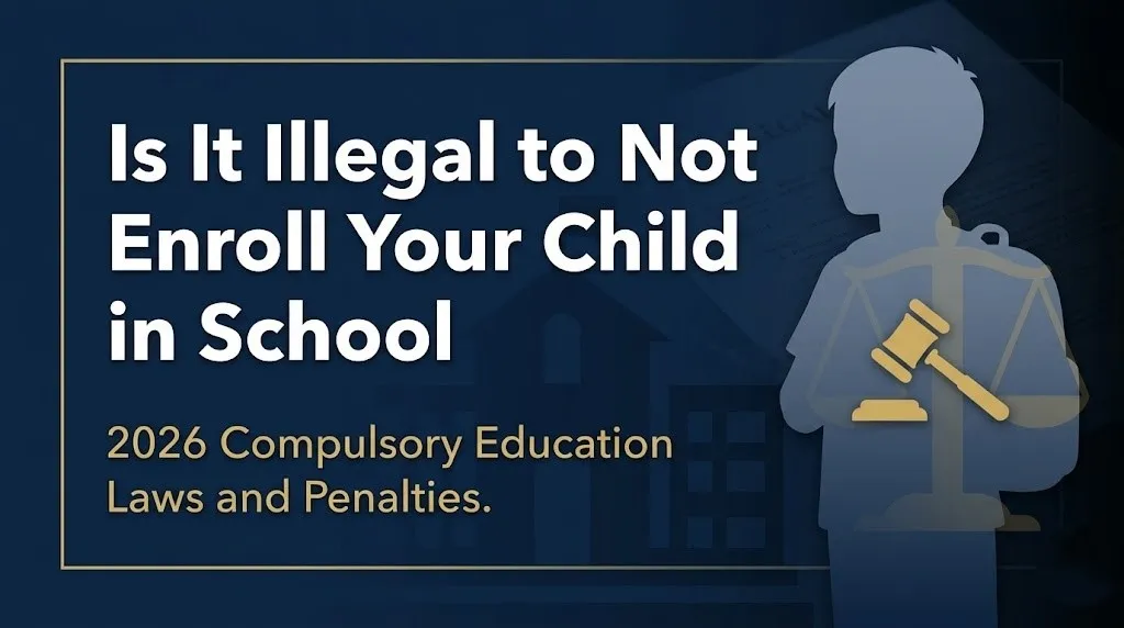 failing to enroll your child