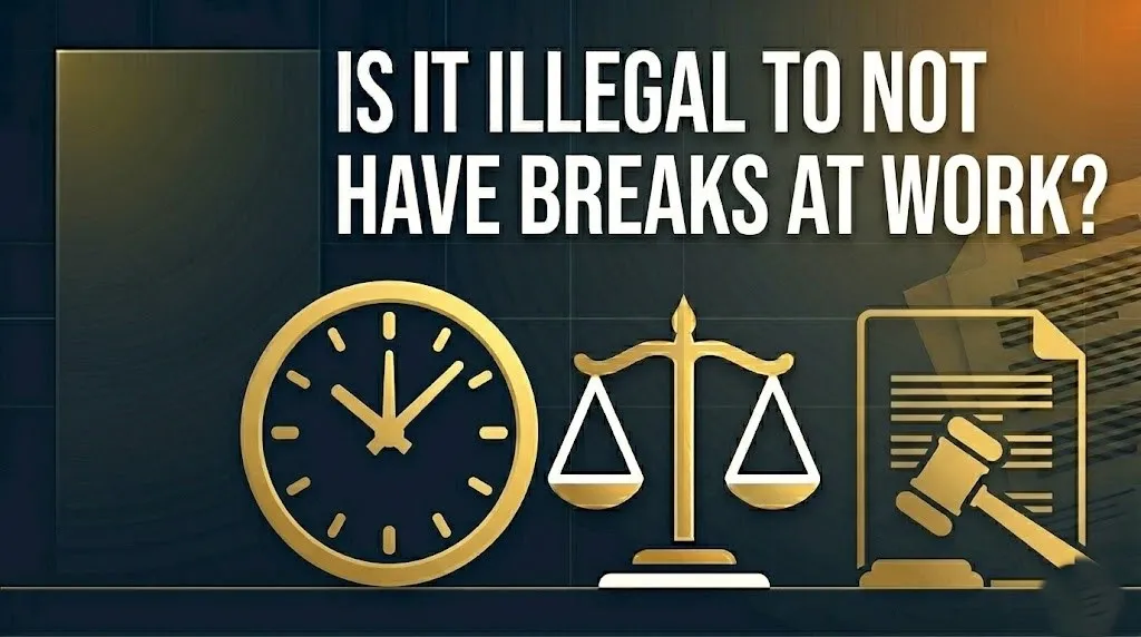 have breaks at work