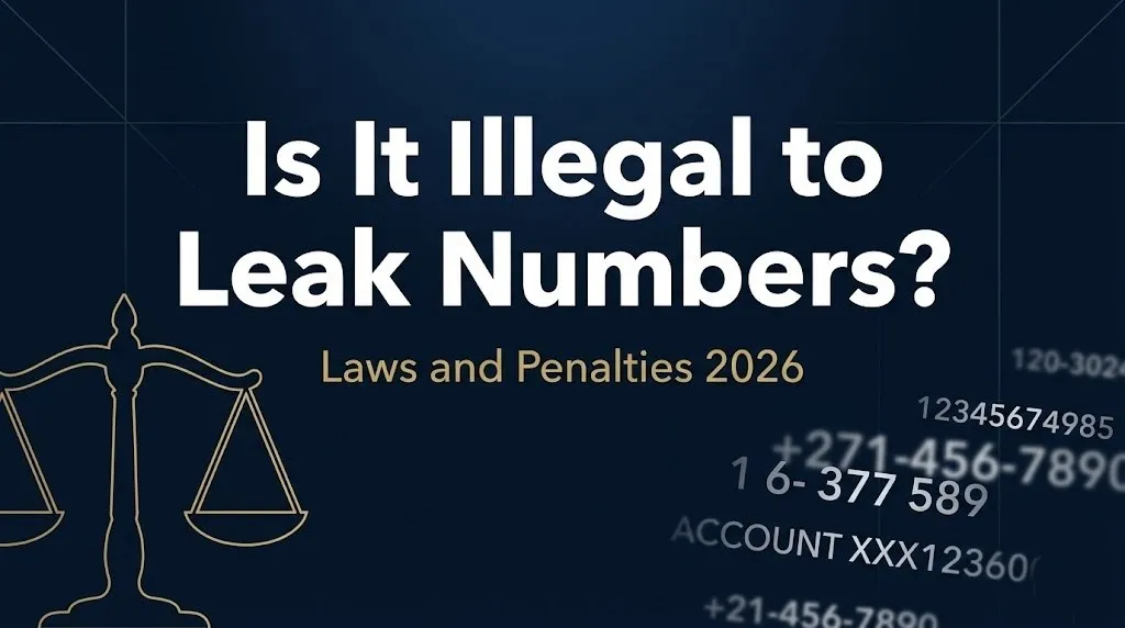 leaking someone's numbers