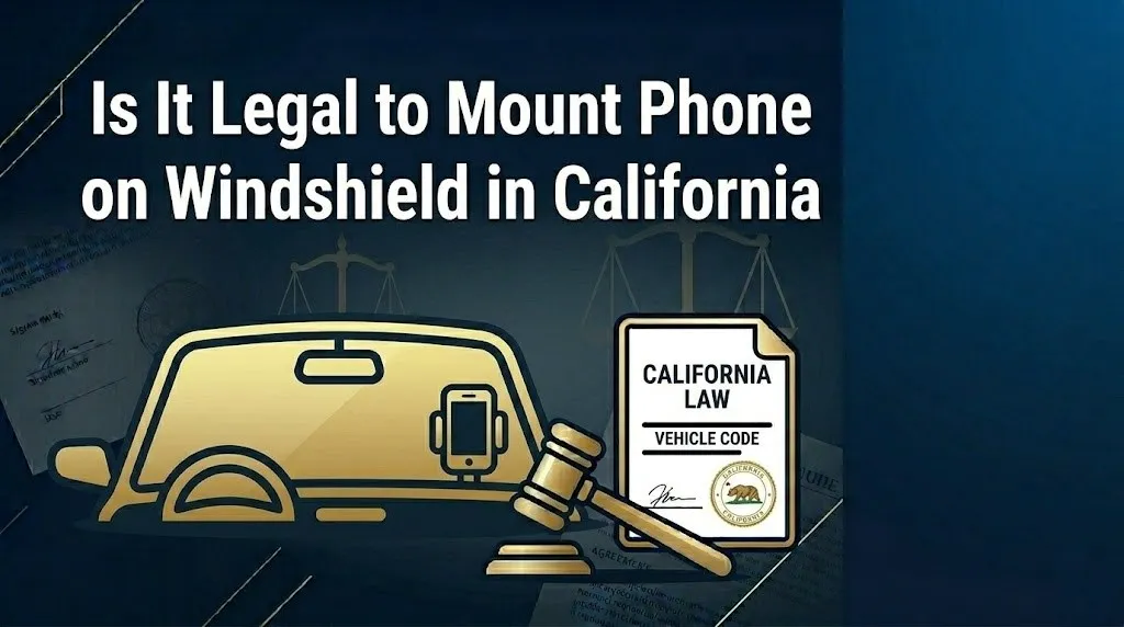 mount a phone on your windshield
