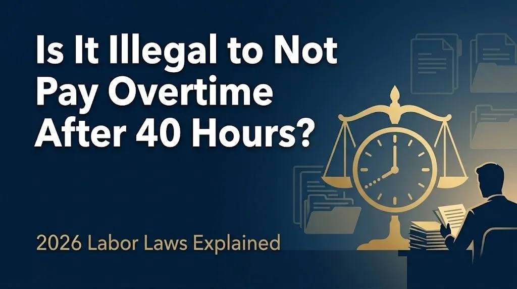 not pay overtime after 40 hours