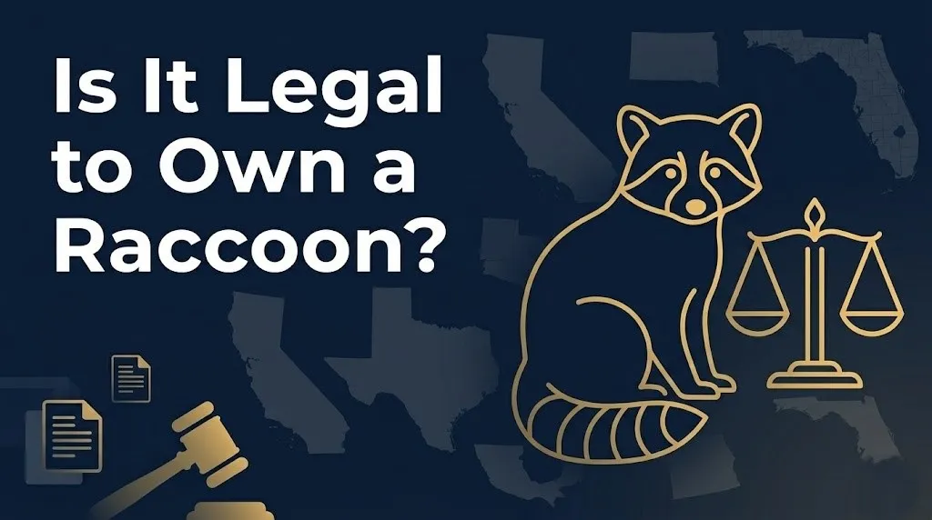 own a raccoon