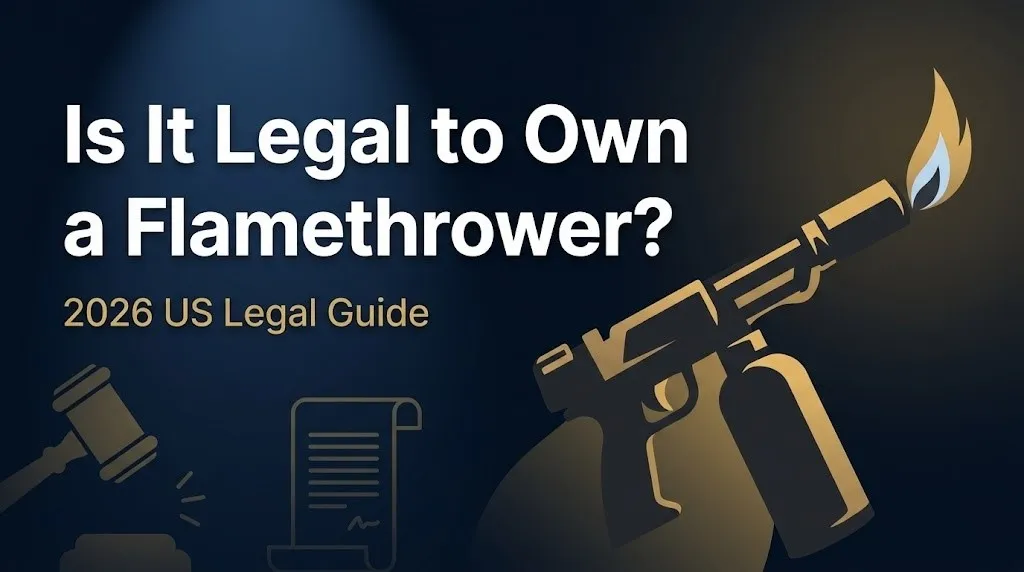 owning a flamethrower