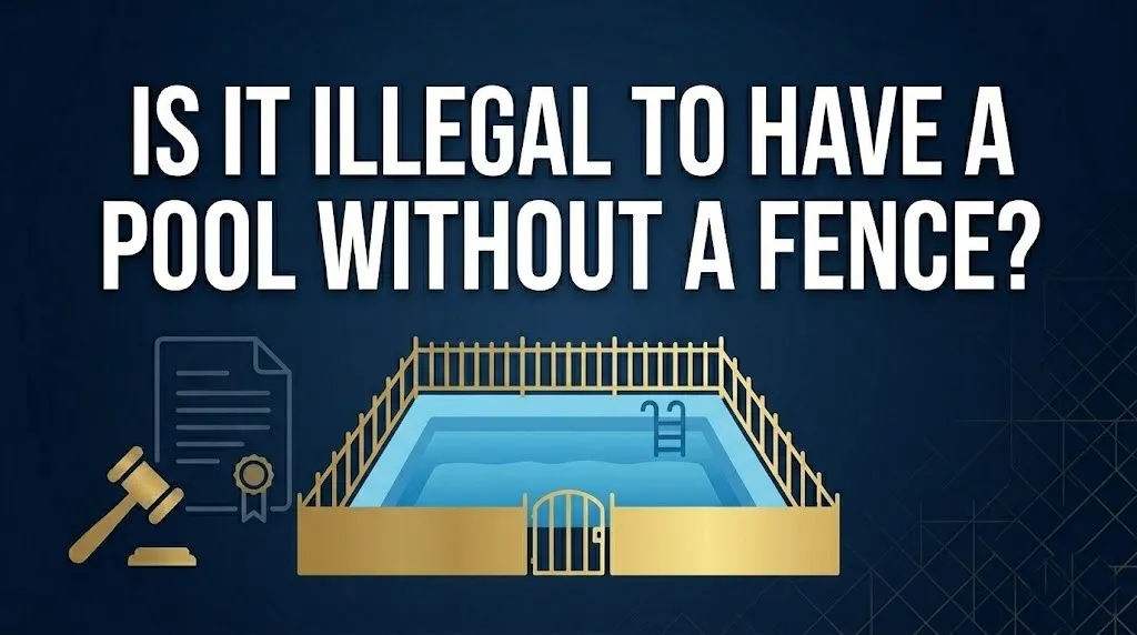 pool without a fence