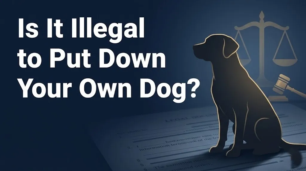 putting down your own dog
