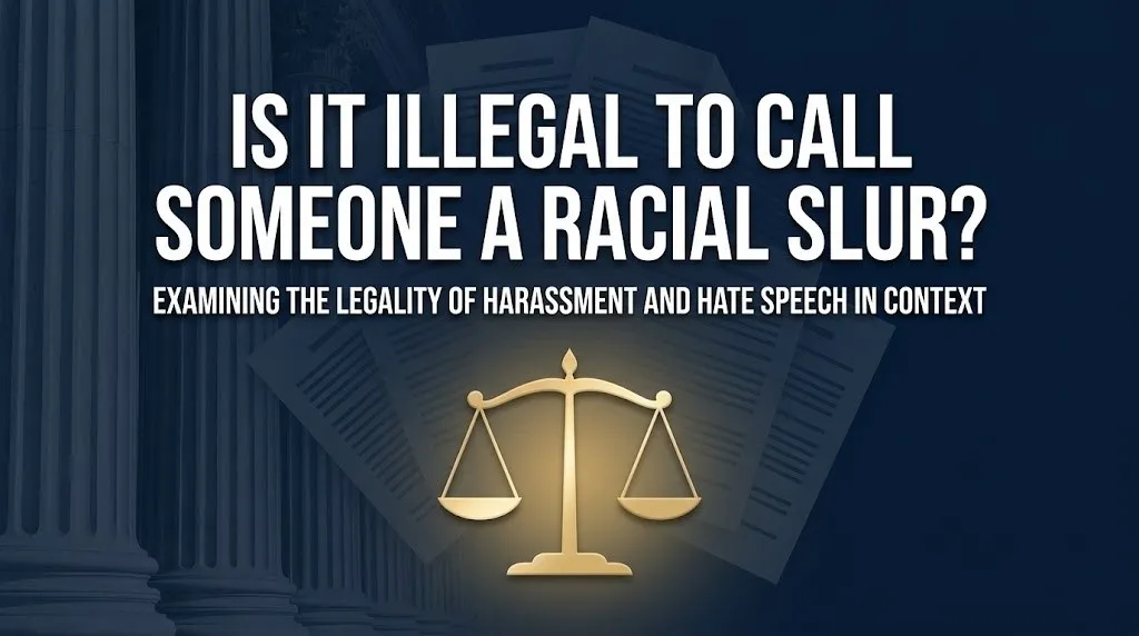 racial slur