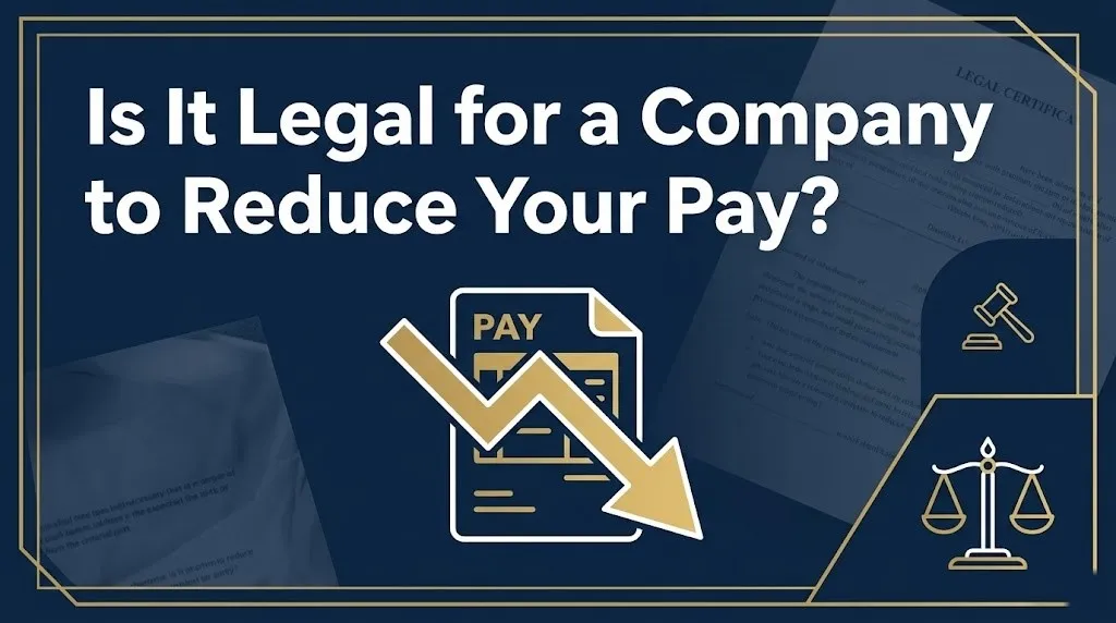 reduce your pay