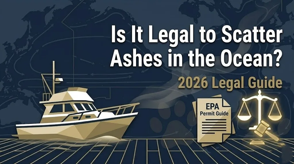 scatter ashes in the ocean