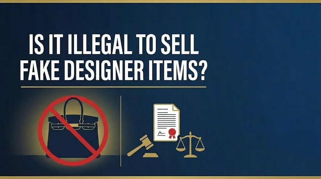 sell fake designer items