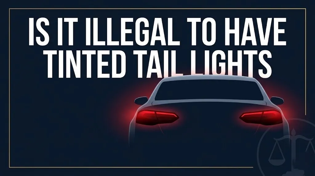tinted tail lights