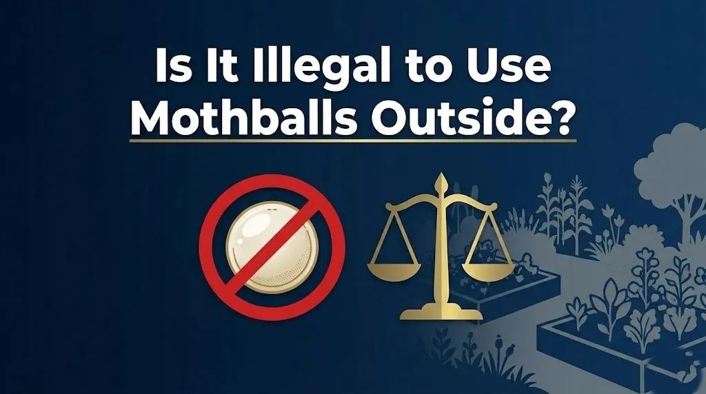 using mothballs