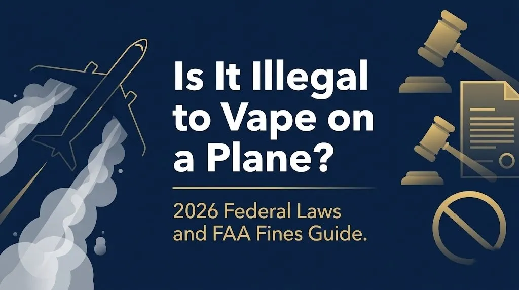 vape on a plane