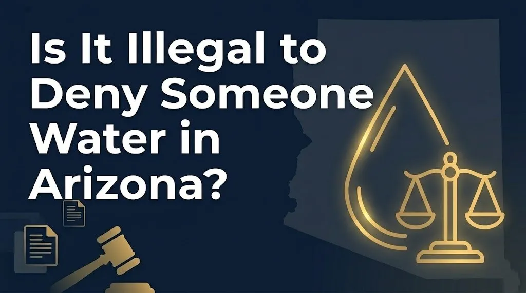 water in Arizona