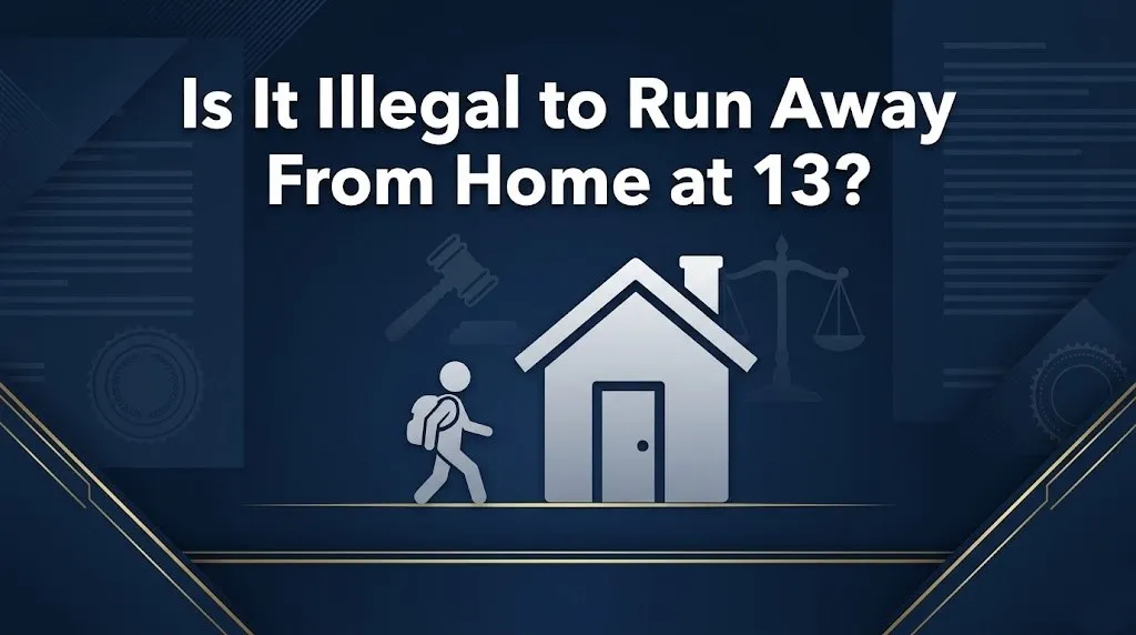 Running away from home at 13