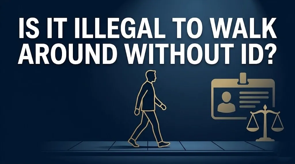 Walking around without ID