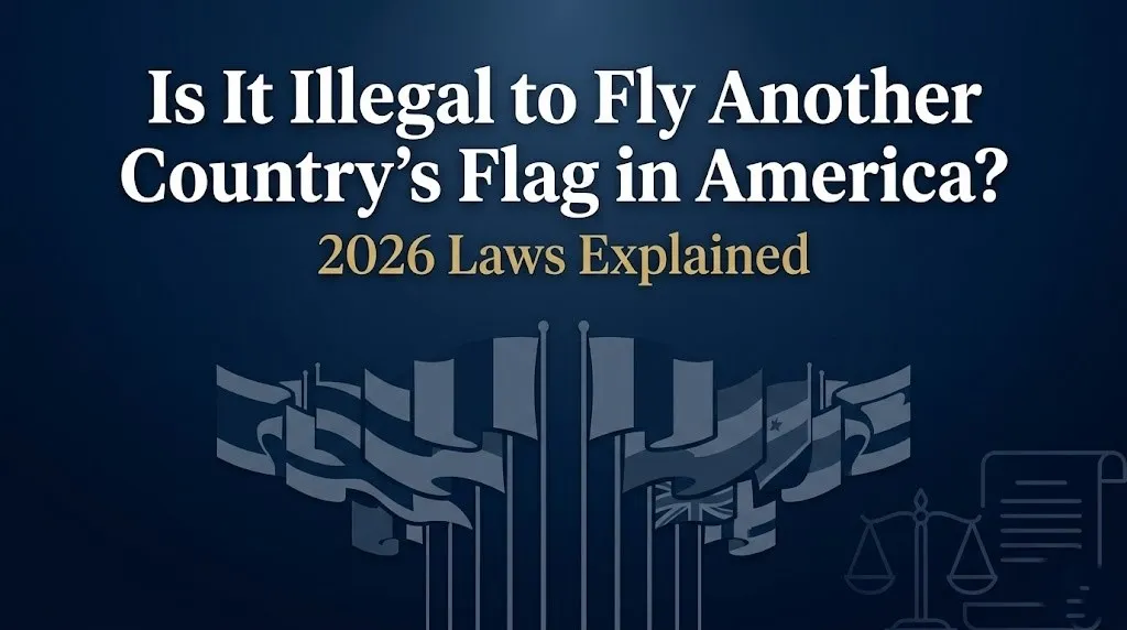 country's flag in America