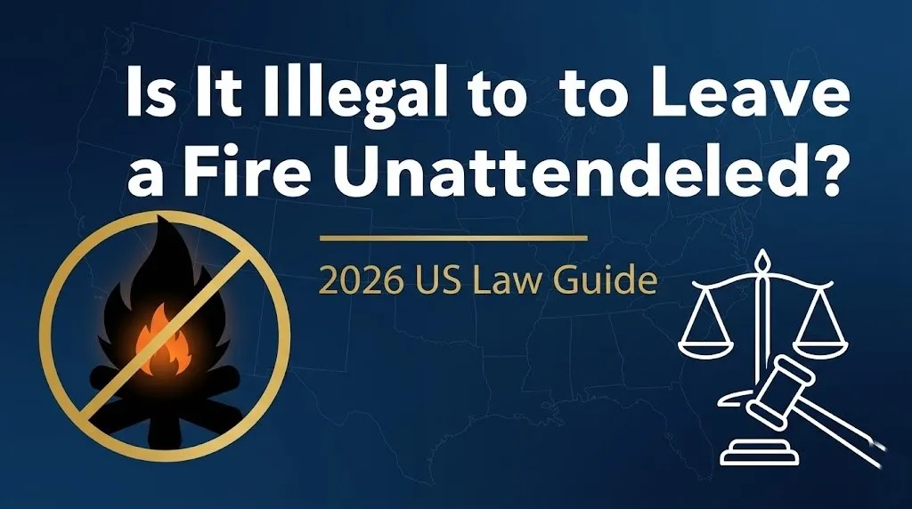 leaving a fire unattended